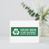 Carte postale verte Soyable (Debout devant)