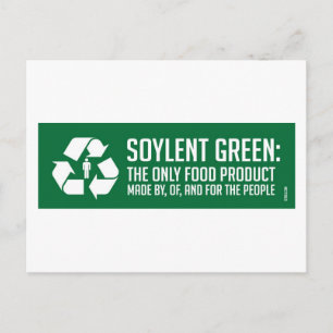 Carte postale verte Soyable