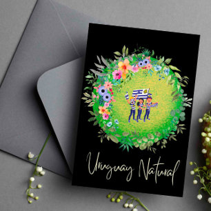Carte postale verte Uruguay Natural