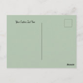 Carte postale verte Uruguay Natural (Dos)