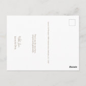 Carte Postale Vertical Back Blue Baby Boy Photo Baptism (Dos)