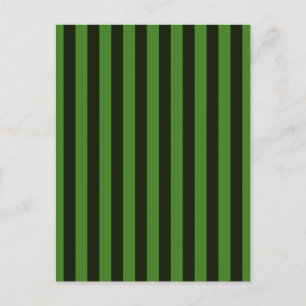 Carte Postale Vertical Vert & Noir Classic Grilles Arrière - pla