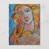 Carte postale verticale beauté éternelle (Devant)