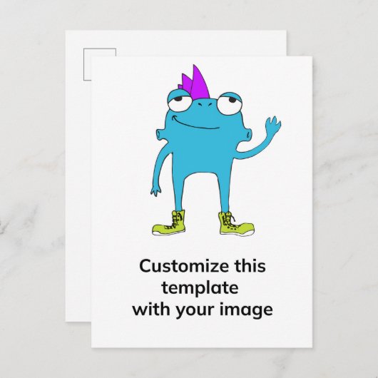 Carte postale verticale BeFunky (Devant / Derrière)