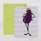 CARTE POSTALE VERTICALE GRAPHIQUE TYPOGRAPHIQUE DE (Devant / Derrière)