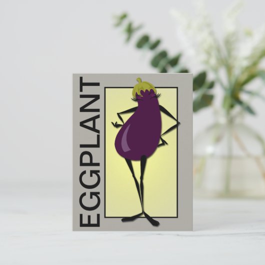 CARTE POSTALE VERTICALE GRAPHIQUE TYPOGRAPHIQUE DE (Debout devant)