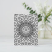 carte postale verticale magique mandala (Debout devant)