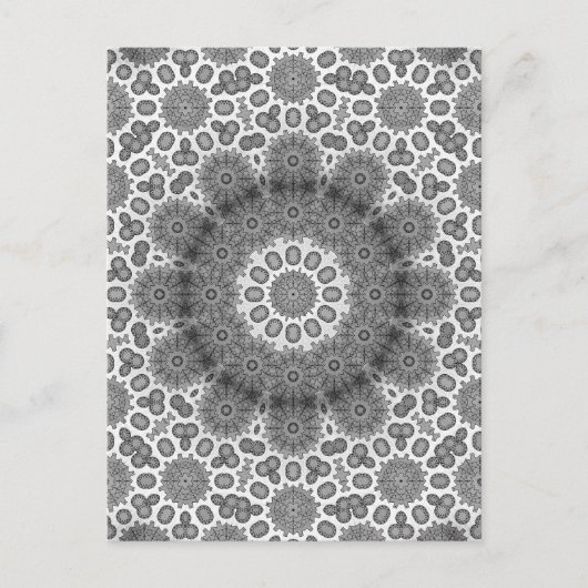 carte postale verticale magique mandala (Devant)