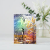 Carte postale verticale "Raindancer" (Debout devant)