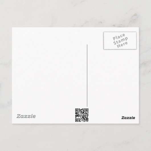 Carte Postale Verticales (Dos)