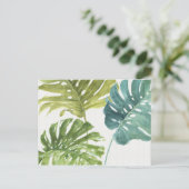 Carte Postale Verts mixtes | Palmes tropicales (Debout devant)