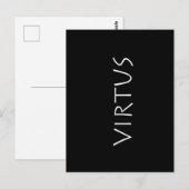 Carte Postale Vertu (Devant / Derrière)