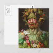 Carte Postale Vertumnus de Giuseppe Arcimboldo (1590) (Devant / Derrière)
