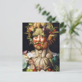 Carte postale : Vertumnus (Portrait de Rudolf II) (Debout devant)