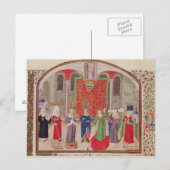 Carte Postale Vertus théologiques et cardinales (Devant / Derrière)