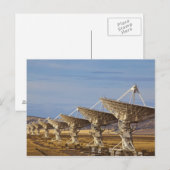 Carte Postale Very Large Array aka Astronomie Radio Nationale (Devant / Derrière)
