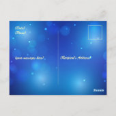 Carte Postale Vesak Day Bouddha sur Lanterne de Lotus Vaisakha (Dos)