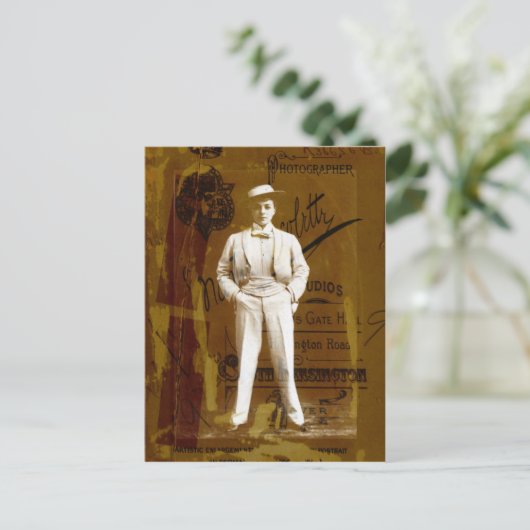 Carte Postale Vesta Tilley (Debout devant)