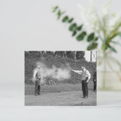 Carte Postale Veste anti-balles de la police, 1923 (Debout devant)