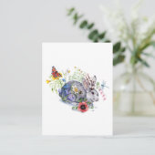 Carte Postale Veste de printemps (Debout devant)