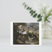 Carte Postale Vestige d'oiseaux musicaux (Debout devant)