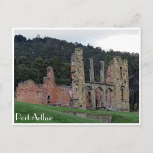 Carte Postale vestiges du port arthur