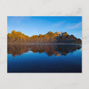 Carte Postale Vestrahorn Mountain Islande