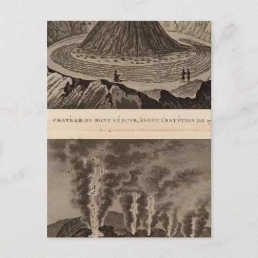 Carte Postale Vesuve, Dolomieu (Devant)