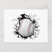 Carte Postale Vêtements de baseball - Baseball (Devant)