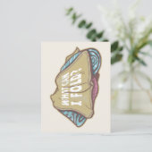 Carte Postale Vêtements pliants, jour de lessive (Debout devant)