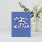 Carte Postale Vétéran de l'armée de l'air (Debout devant)