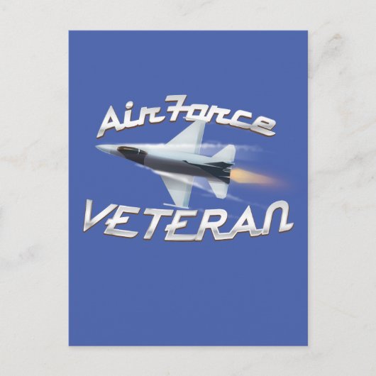 Carte Postale Vétéran de l'armée de l'air (Devant)