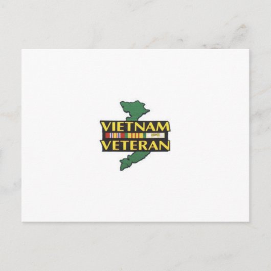 Carte Postale Vétéran du Vietnam (Devant)