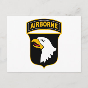 Carte Postale Vétéran militaire de la 101e division aéroportée