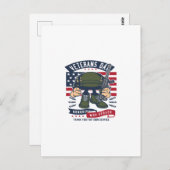 Carte Postale Veterans Day (Devant / Derrière)