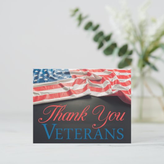 Carte Postale Veterans Day Postcard (Debout devant)