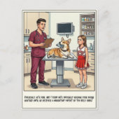 Carte Postale Veterinary ER Adventures Cartoon (Devant)
