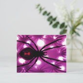 Carte Postale Veuf noir (Debout devant)