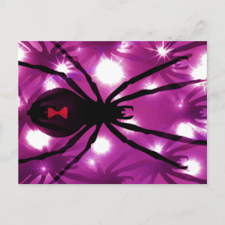 Carte Postale Veuf noir