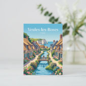 Carte Postale Veules-les-Roses France (Debout devant)