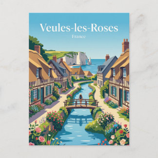 Carte Postale Veules-les-Roses France