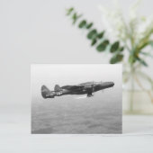 Carte Postale Veuve P-61 noire (Debout devant)