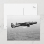 Carte Postale Veuve P-61 noire (Devant / Derrière)