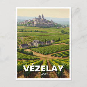 Carte Postale Vezelay Vézelay Bourgogne