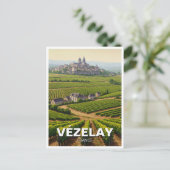 Carte Postale Vezelay Vézelay Bourgogne (Debout devant)