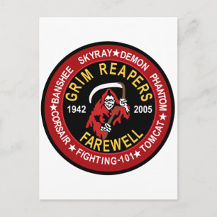 Carte Postale VF-101 Réacteurs Grim