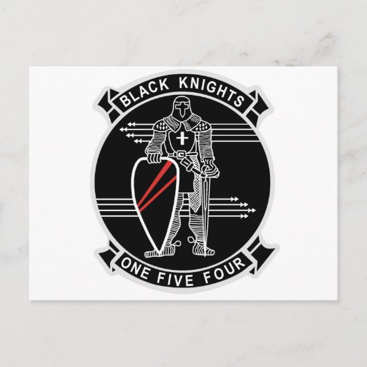 Carte Postale VF-154 Chevaliers noirs (Devant)