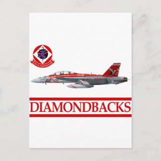 Carte Postale VFA-102 Diamondbacks F-18 Hornet