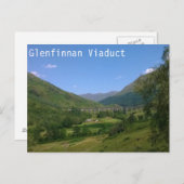 Carte Postale Viaduc de Glenfinnan, Écosse (Devant / Derrière)