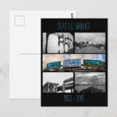 Carte Postale Viaduc de Seattle (Devant / Derrière)